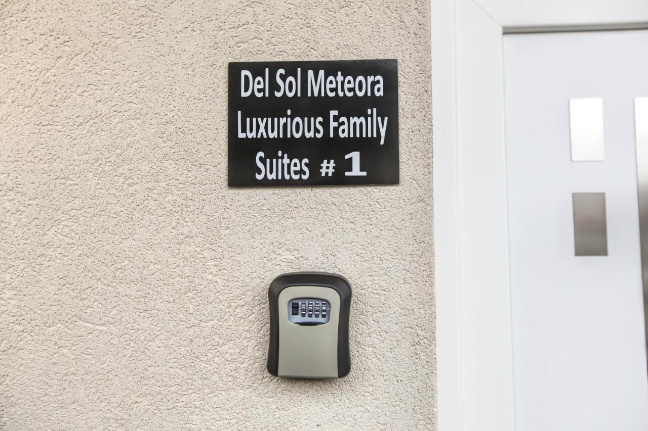Del Sol #1 Meteora Luxurious Family Suites Kalambaka Eksteriør billede